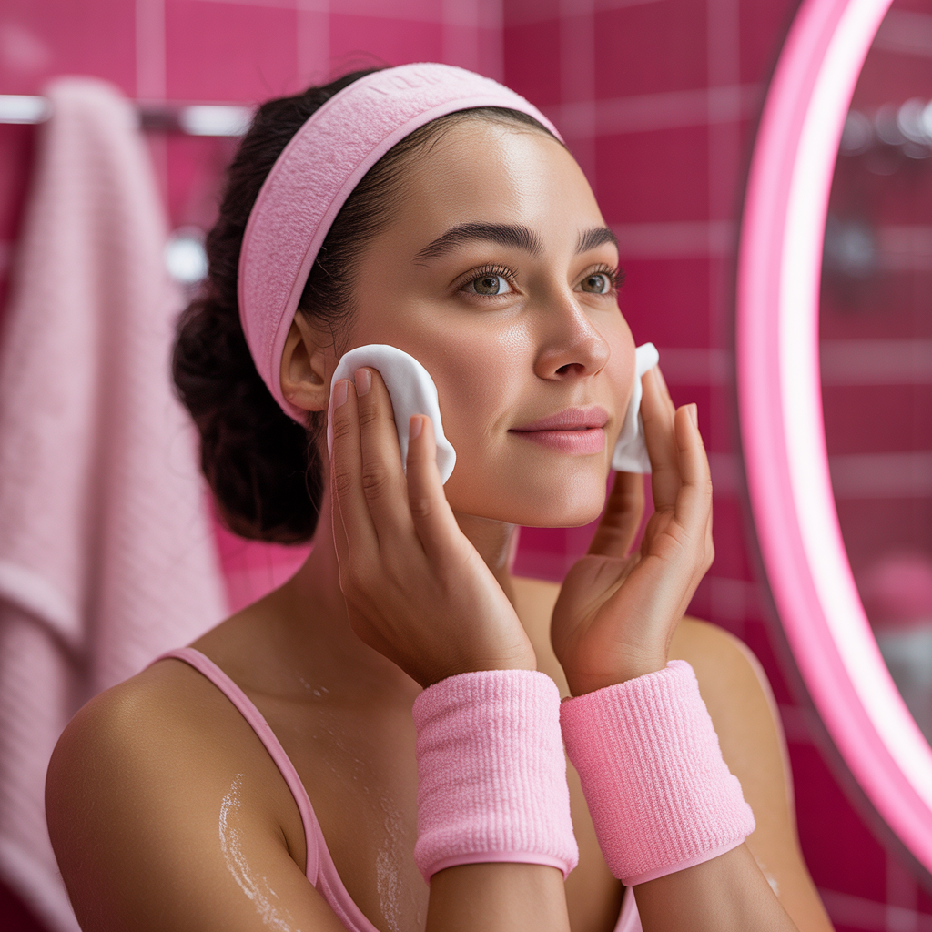 Serre-tête maquillage It Girl + Protège-Poignets