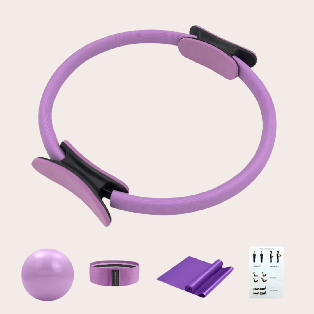 Set Pilates au sol It Girl : tapis, ballon & kit essentiel